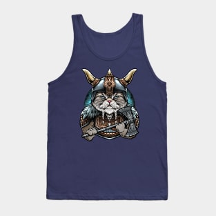 Viking Cat Tank Top